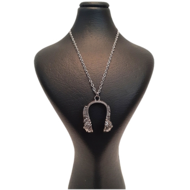 گردنبند مدل هدفون کد 7595