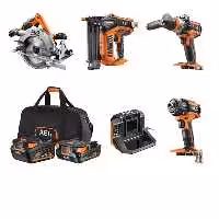 کیت 4 دستگاه شارژى 18 ولت آاگ مدل JP18A4-X02B