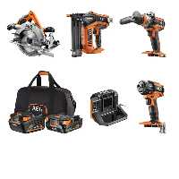 کیت 4 دستگاه شارژى 18 ولت آاگ مدل JP18A4-X02B