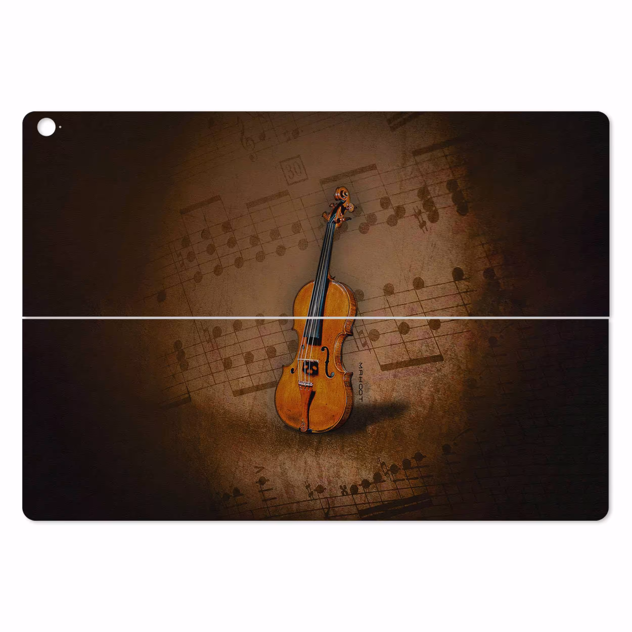 برچسب پوششی ماهوت مدل Violin-Instrument مناسب برای تبلت ایسوس Transformer 3 Pro 2016