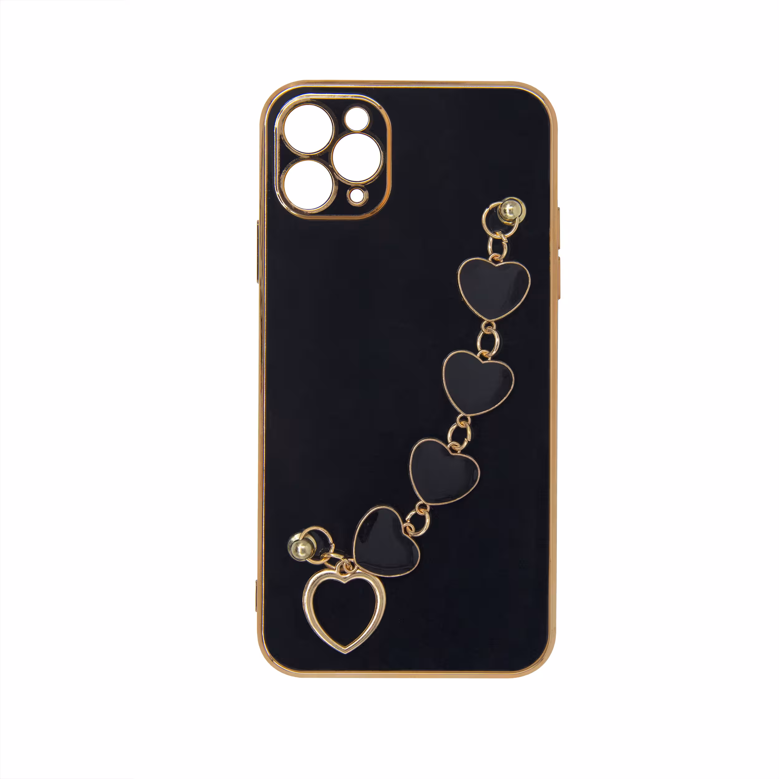 کاور مدل زنجیری طرح قلب مناسب برای گوشی موبایل اپل IPHONE 11PROMAX