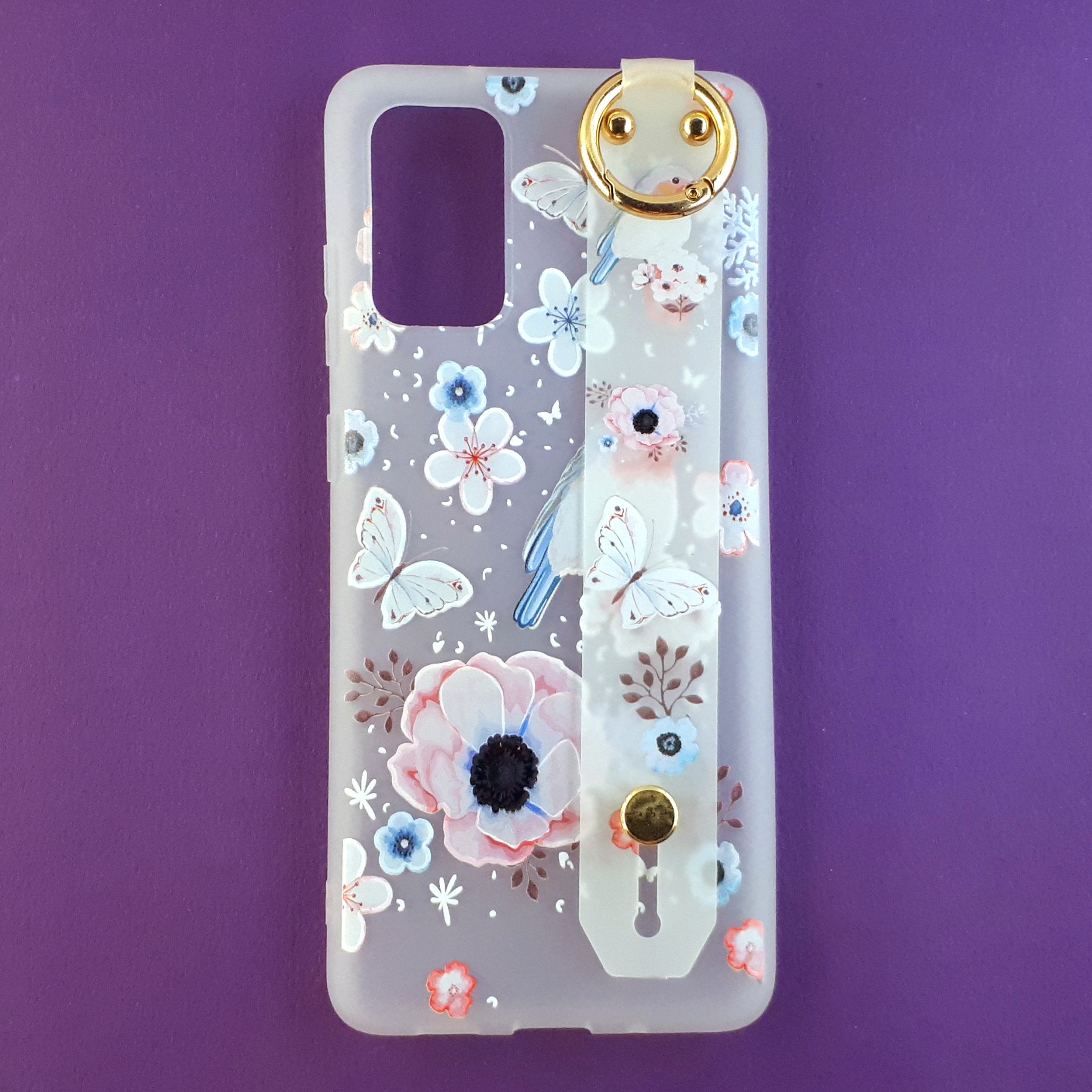 کاور طرح گل کد 03 مناسب برای گوشی موبایل سامسونگ Galaxy S20