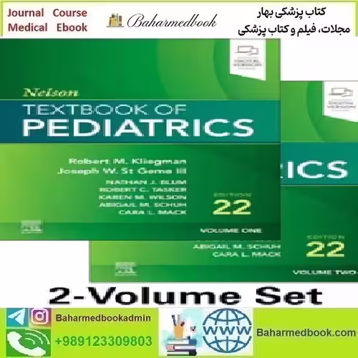 Nelson Textbook of Pediatrics 2 Volume Set 2025 TRUE PDF V
