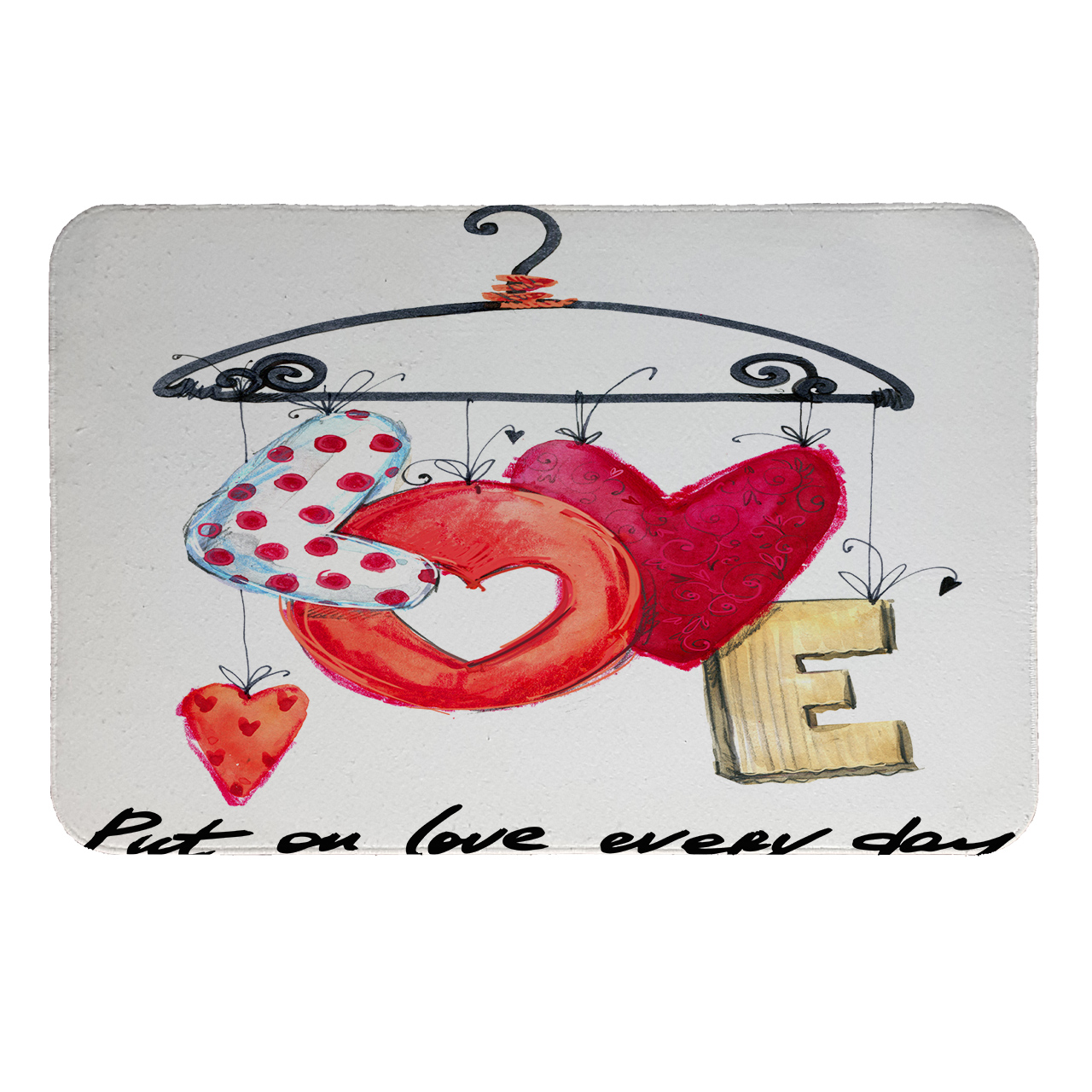 زیرقابلمه ای طرح LOVE کد 6247