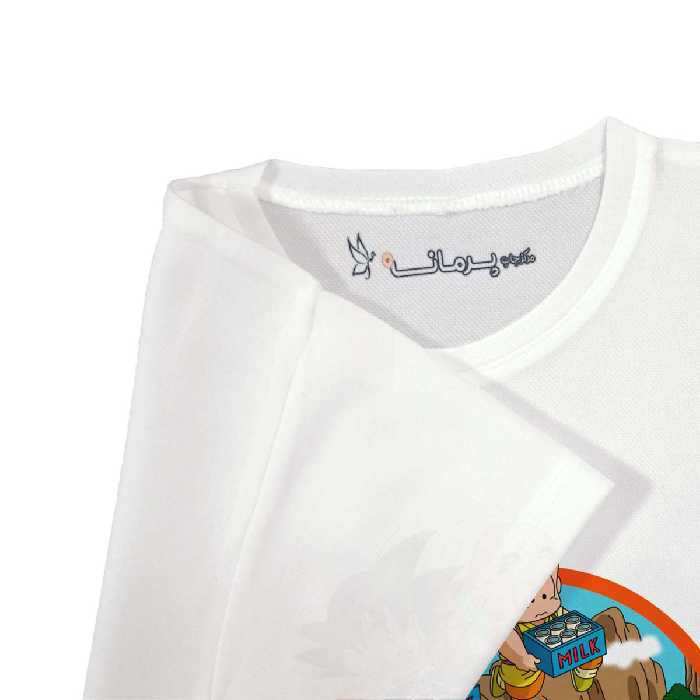 تی شرت بچگانه پرمانه طرح انیمه دراگون بال کد pmt.3760