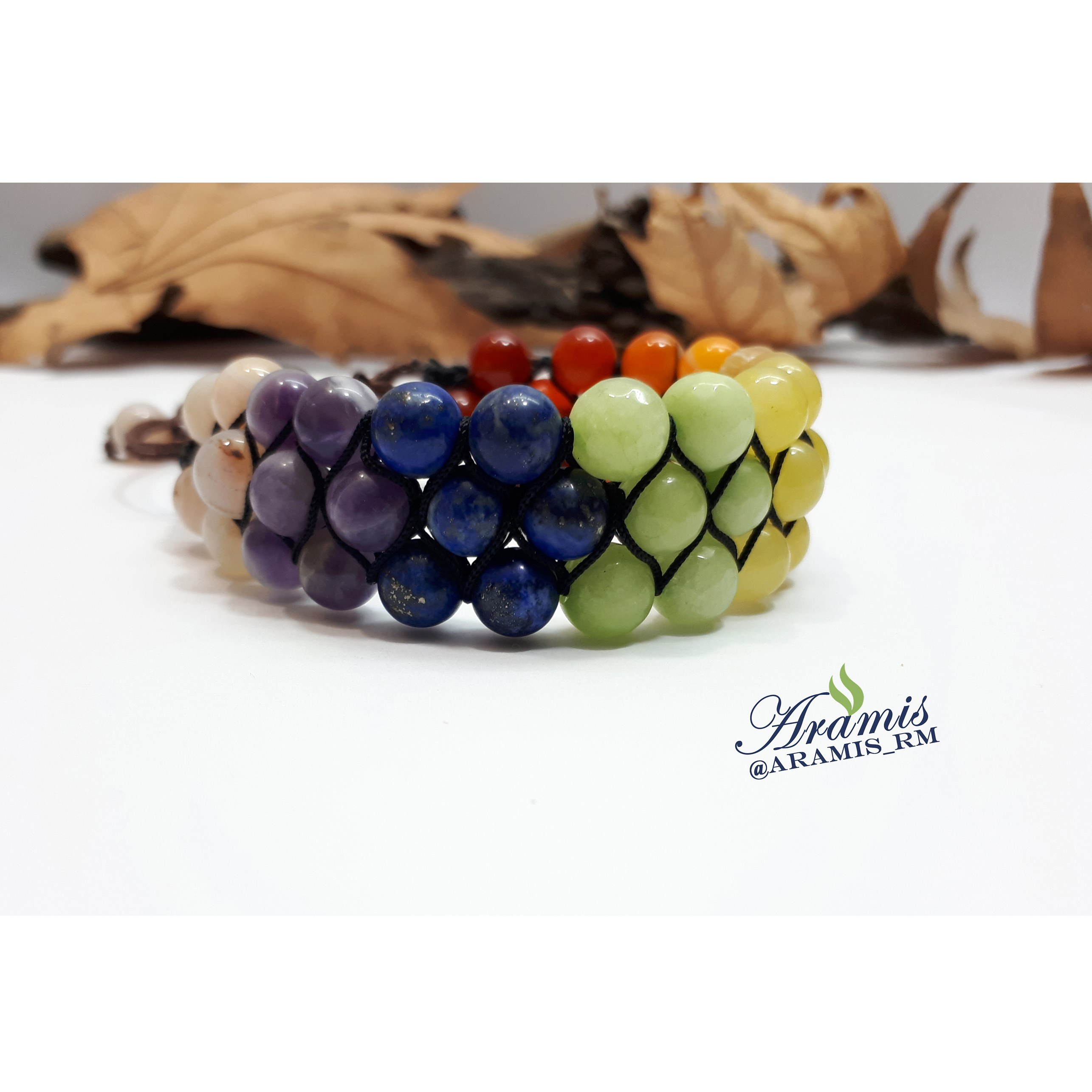 دستبند هفت سنگ انرژی