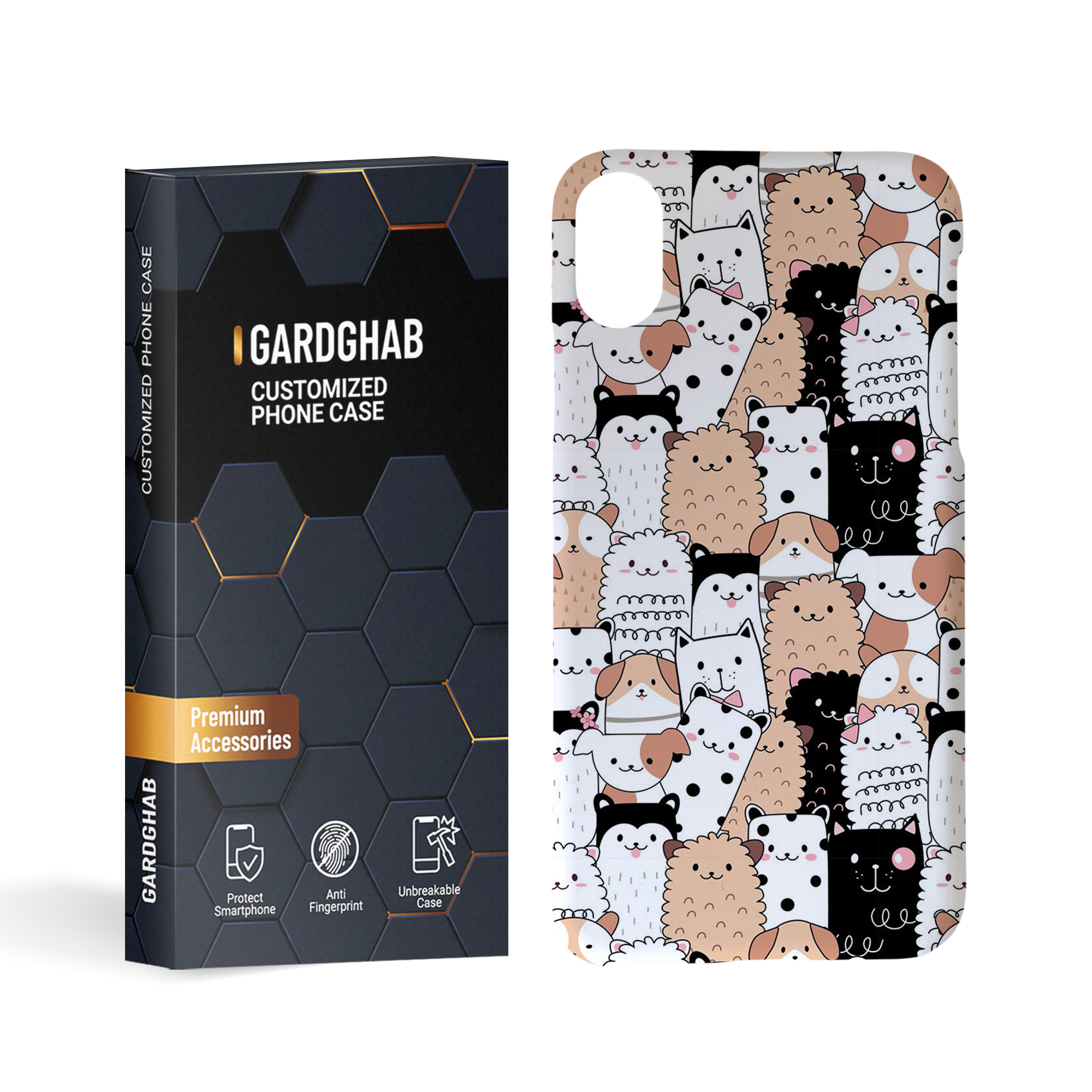           کاور گارد قاب مدل فانتزی مناسب برای گوشی موبایل اپل iphone x / xs