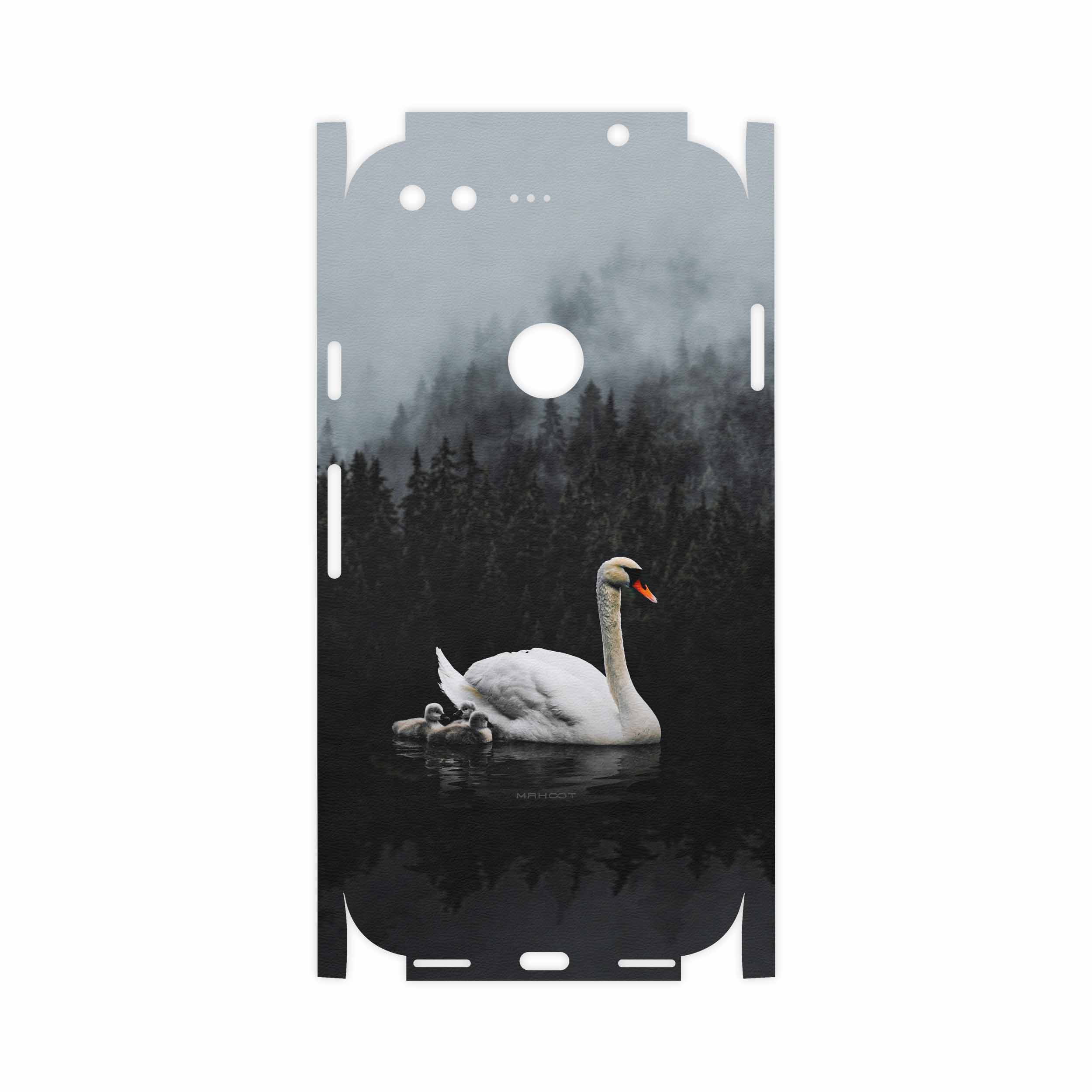 برچسب پوششی ماهوت مدل Swan Lake-FullSkin مناسب برای گوشی موبایل گوگل Pixel
