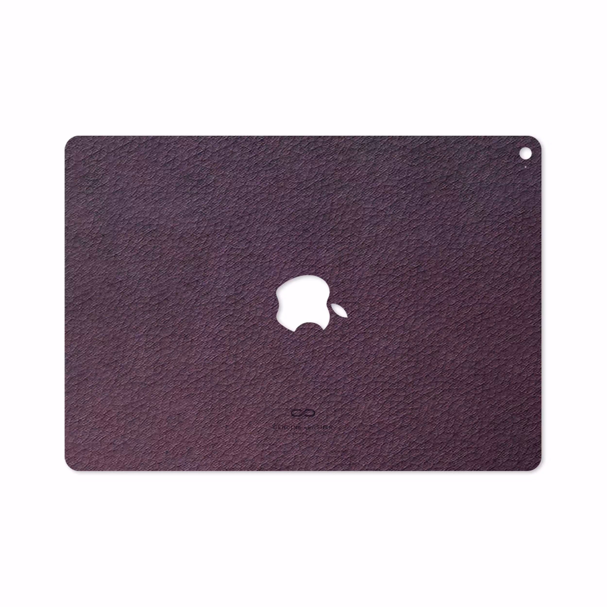 برچسب پوششی ماهوت مدل Purple-Leather مناسب برای تبلت اپل iPad Air 2 2014 A1566