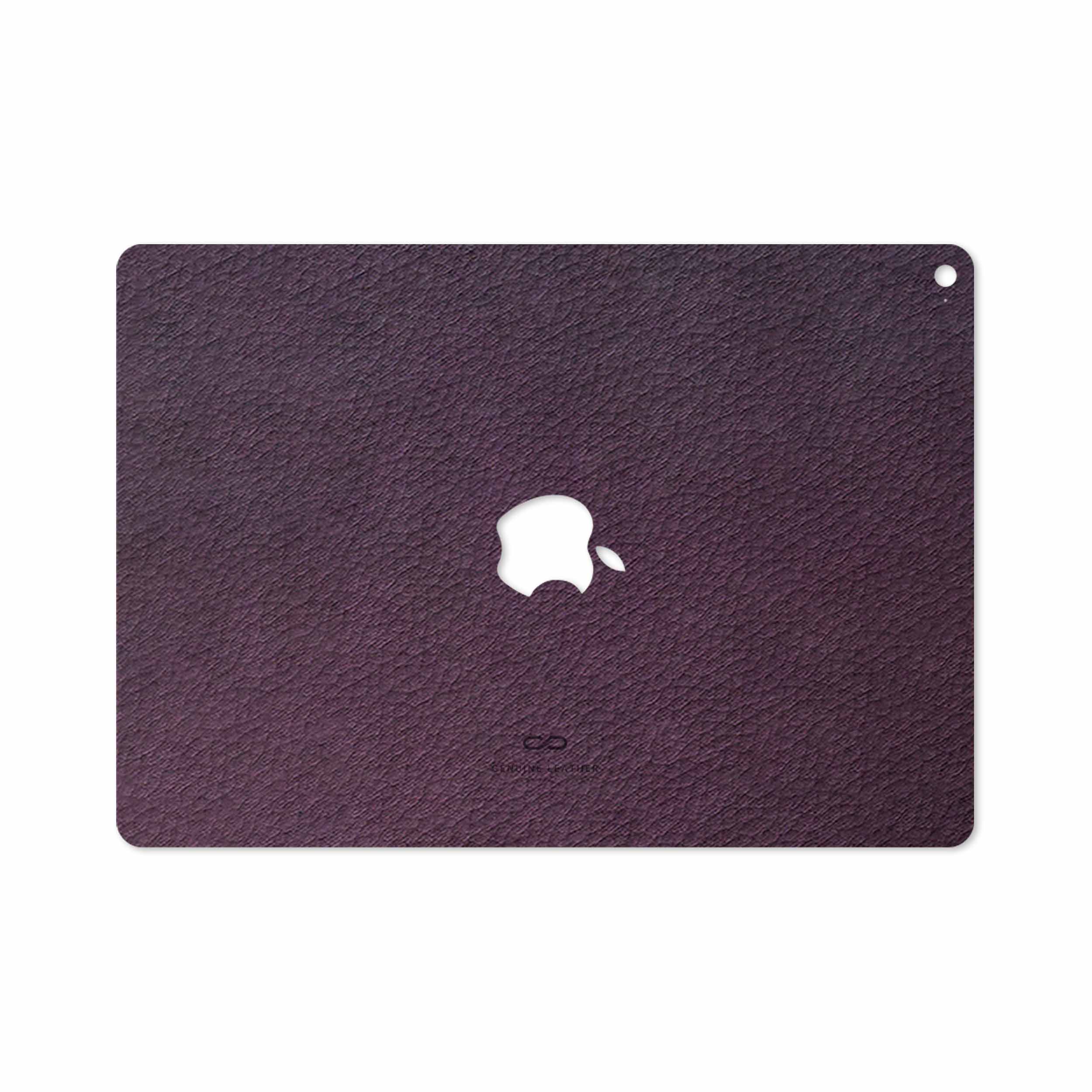 برچسب پوششی ماهوت مدل Purple-Leather مناسب برای تبلت اپل iPad Air 2 2014 A1566