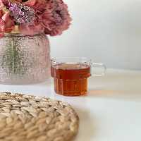 لیوان پیرکس دسته دار طرح زاراهوم