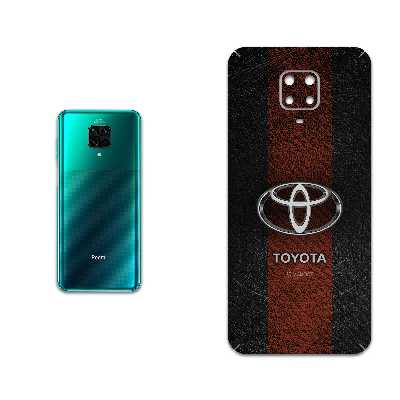برچسب پوششی ماهوت مدل TOYOTA مناسب برای گوشی موبایل شیائومی Redmi Note 9 Pro