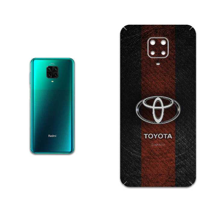 برچسب پوششی ماهوت مدل TOYOTA مناسب برای گوشی موبایل شیائومی Redmi Note 9 Pro