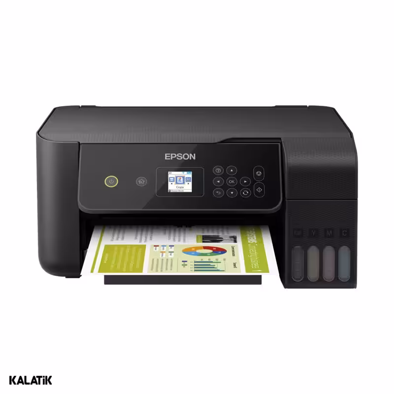 پرینتر چندکاره جوهر افشان اپسون مدل EcoTank L3160