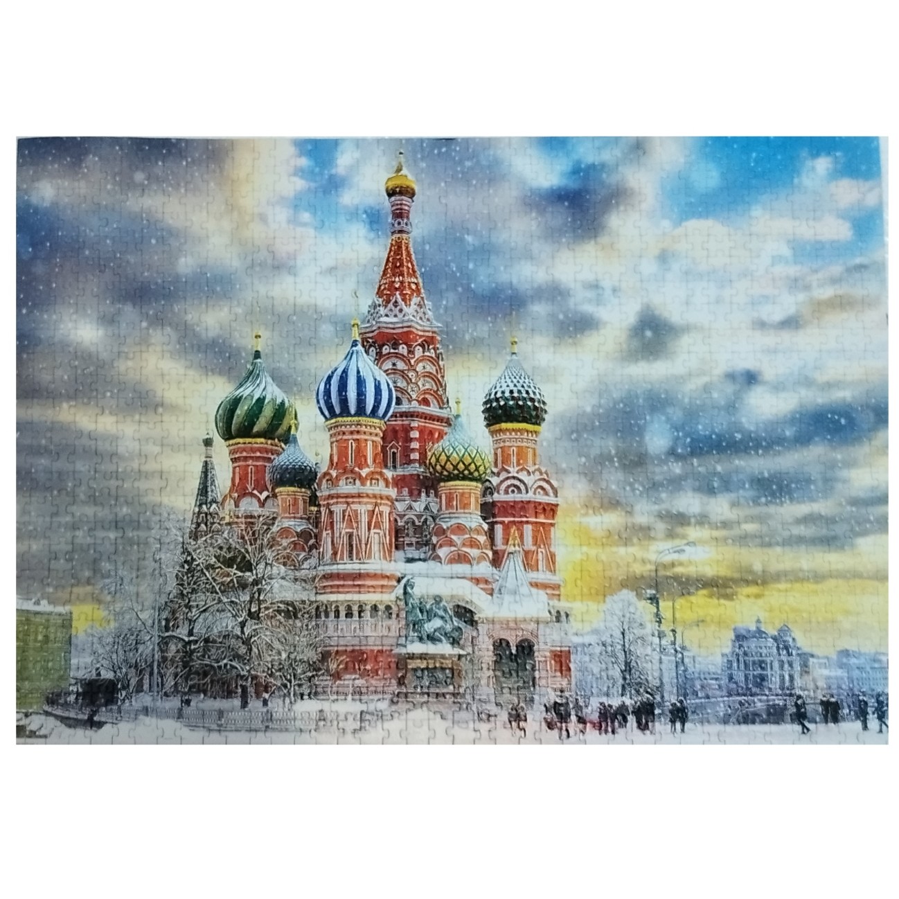 پازل هزار تکه طرح کلیسا ( آماده و ساخته شده)