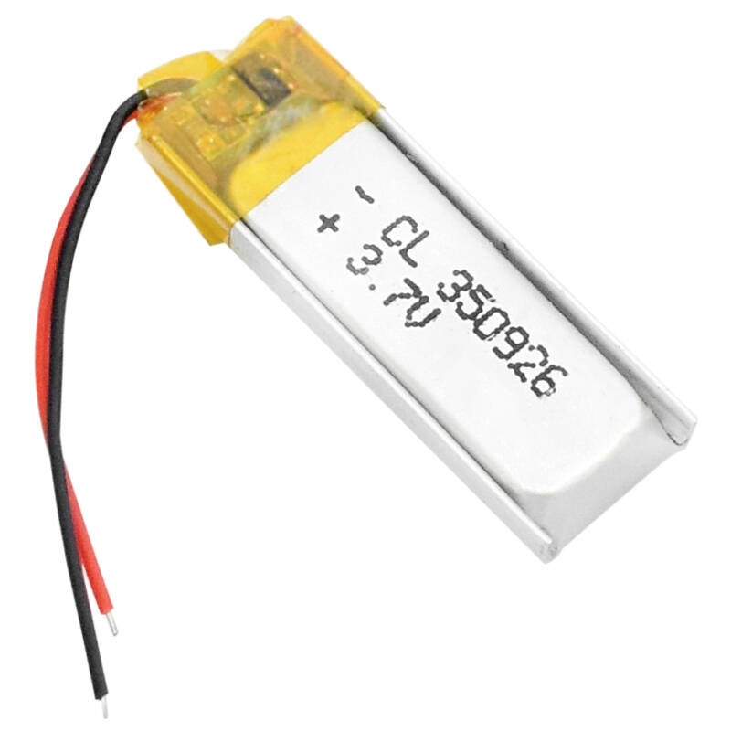 باتری لیتیومی آدامسی 350mAh 26*9*3.5mm 350926
