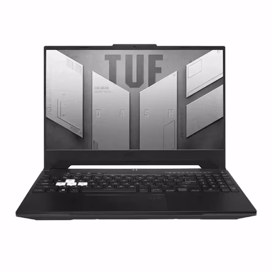 لپ تاپ 15.6 اینچ ایسوس TUF Dash F15 FX517ZC-ZA با پردازنده Core i5 12450H، رم 16 گیگابایت، حافظه SSD 512 گیگابایت و گرافیک RTX 3050 با 4 گیگابایت VRAM