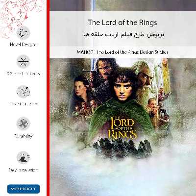 برچسب پوششی ماهوت مدل The Lord of the Rings-FullSkin مناسب برای گوشی موبایل شیائومی Mi 8 Lite