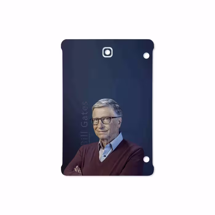 برچسب پوششی ماهوت مدل Bill Gates مناسب برای تبلت سامسونگ Galaxy Tab S2 8.0 2015 T715