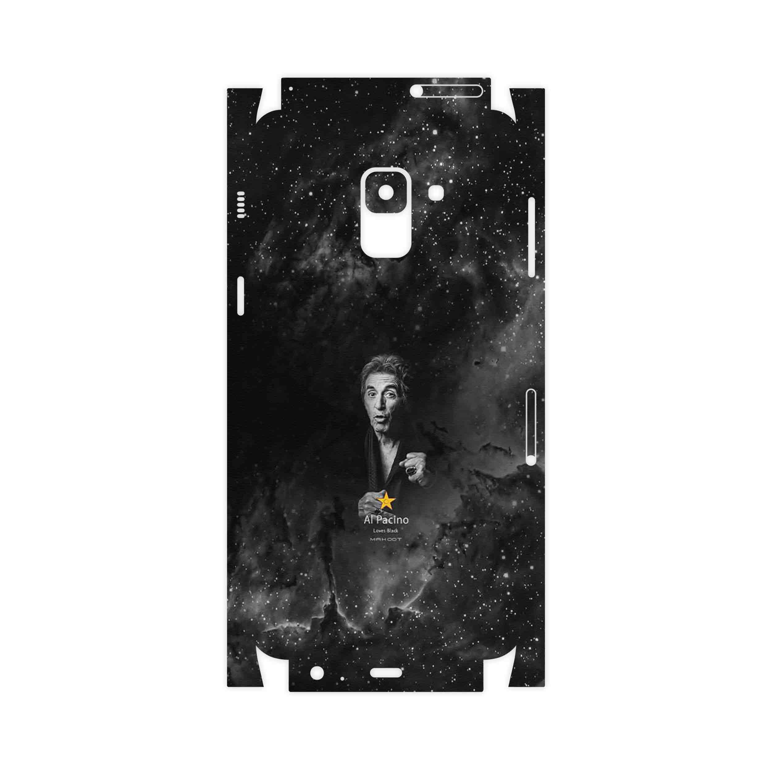 برچسب پوششی ماهوت مدل Al Pacino-FullSkin مناسب برای گوشی موبایل سامسونگ Galaxy A8 2018