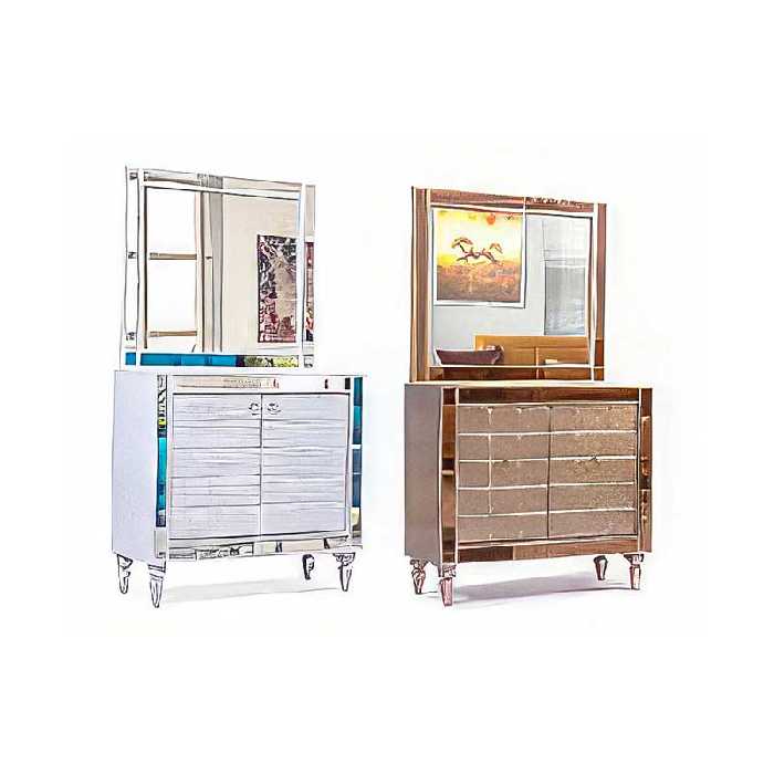 آینه کنسول کوچک لمسه ای