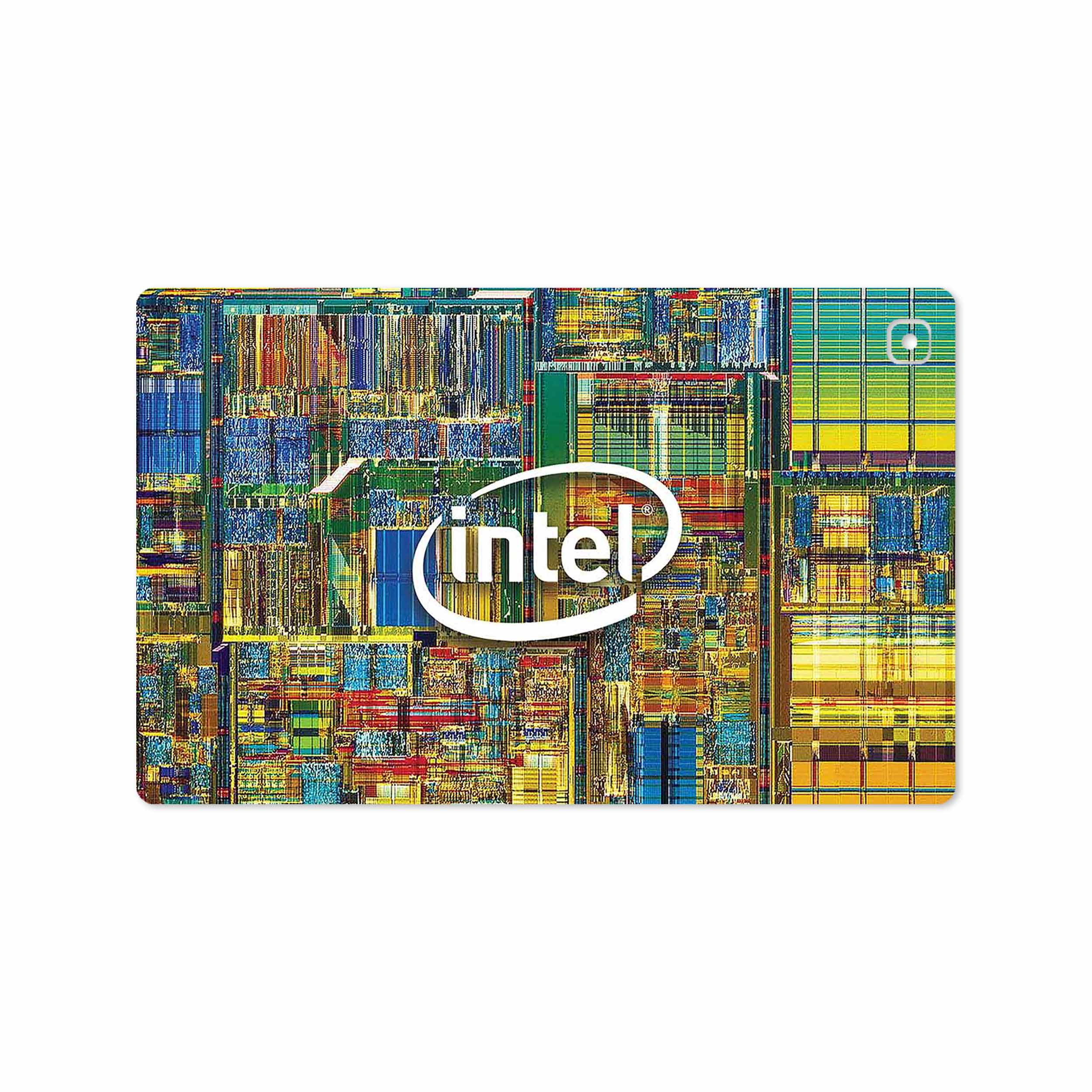 برچسب پوششی ماهوت مدل Intel Brand مناسب برای تبلت سامسونگ Galaxy Tab A7 10.4 LTE 2020 T505