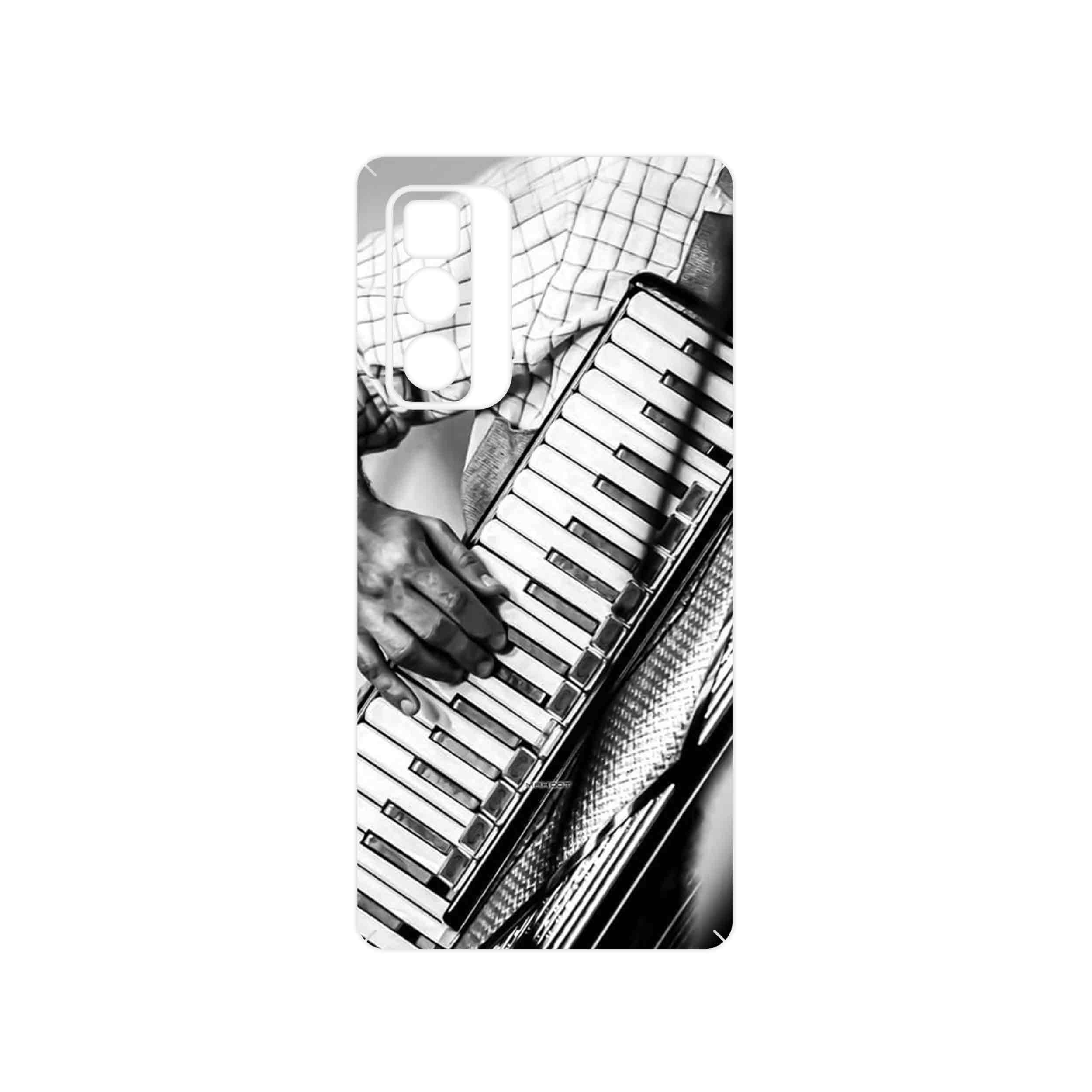 برچسب پوششی ماهوت مدل Accordion مناسب برای گوشی موبایل موتورولا Edge 20 Pro