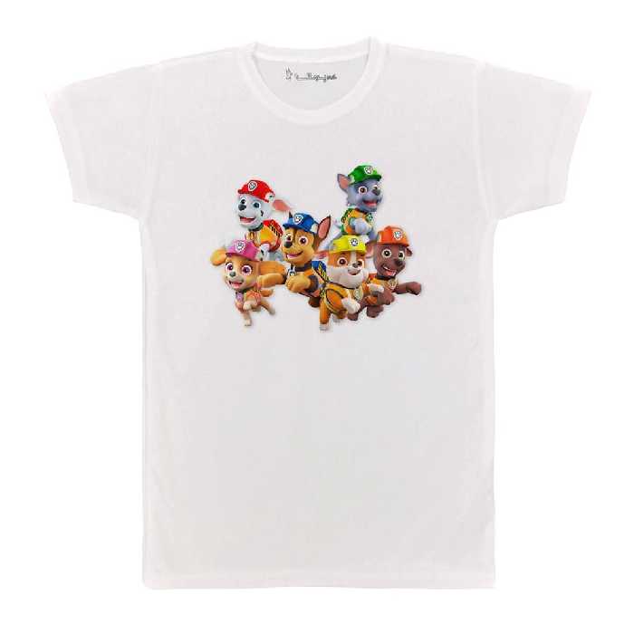 تی شرت بچگانه پرمانه طرح سگ های نگهبان کد pmt.5879