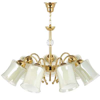 لوستر 7 شعله چشمه نور کد A833/7-G