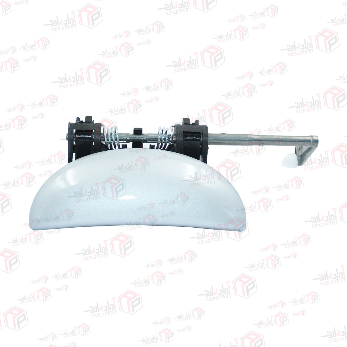 دستگیره دربازکن بیرونی 207 رنگی در جلو چپ (نقره ای)