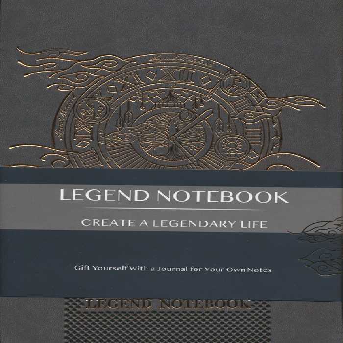 دفتر یادداشت خط دار LEGEND (خاکستری) - ناشربوک | خرید آنلاین کتاب
