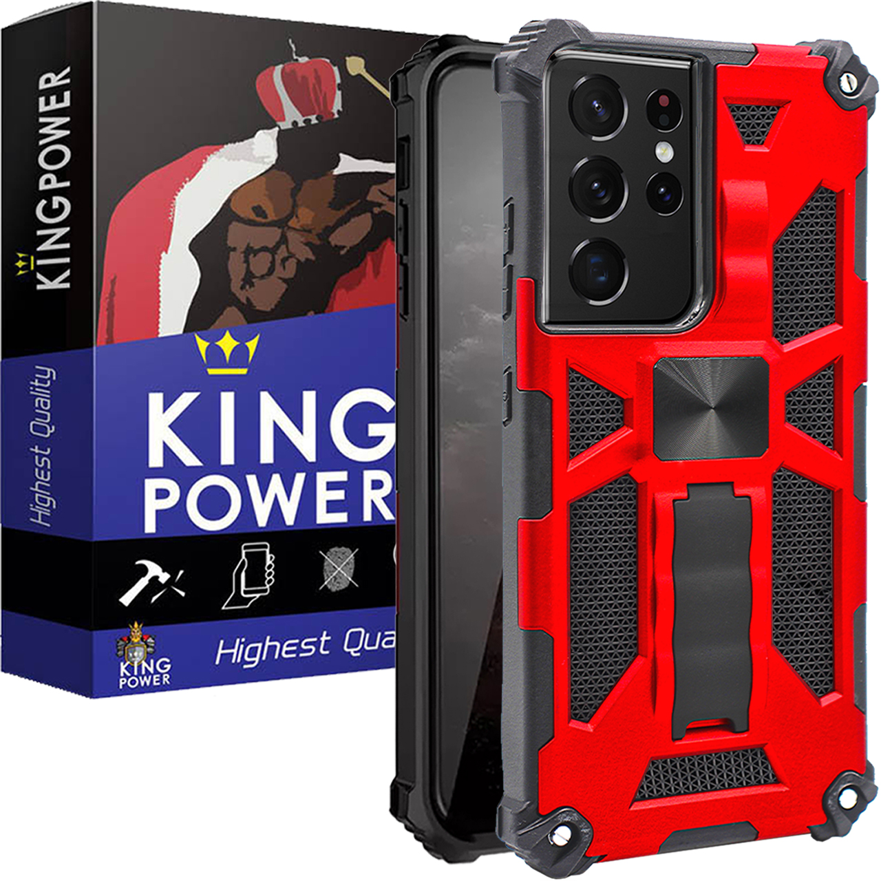 کاور کینگ پاور مدل KH21 مناسب برای گوشی موبایل سامسونگ Galaxy S21 Ultra