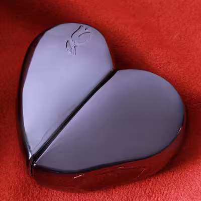 محفظه نگهداری عطر بازرگانی میلادی مدل قلبی کد DEK 138
