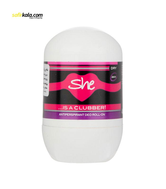 رول ضد تعریق زنانه شی مدل is Clubber حجم 40 میلی لیتر