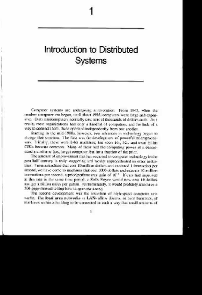 خرید و دانلود نسخه کامل کتاب Introduction to distributed systems