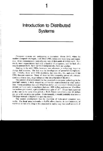 خرید و دانلود نسخه کامل کتاب Introduction to distributed systems