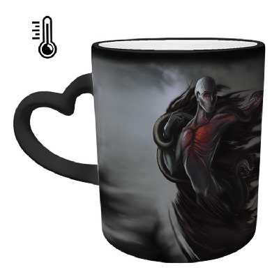 ماگ حرارتی مدل دسته قلبی طرح هری پاتر کد 1