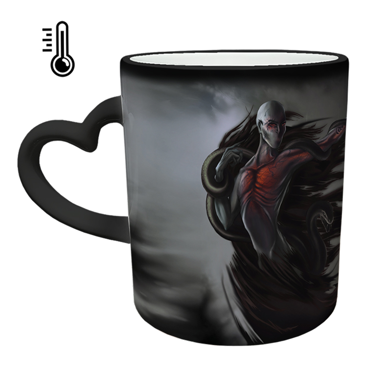 ماگ حرارتی مدل دسته قلبی طرح هری پاتر کد 1