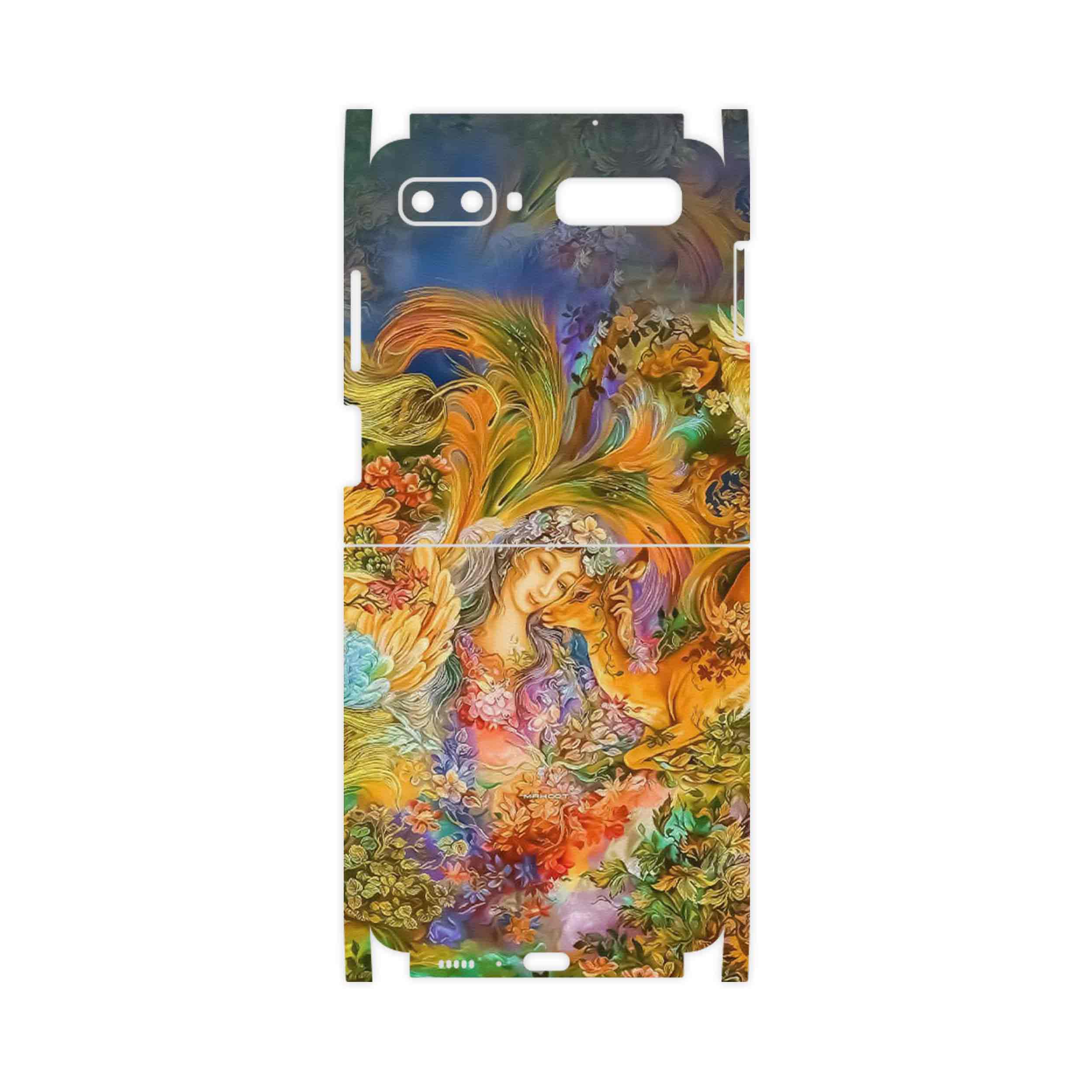 برچسب پوششی ماهوت مدل Persian miniature 3-FullSkin مناسب برای گوشی موبایل سامسونگ Galaxy Z Flip