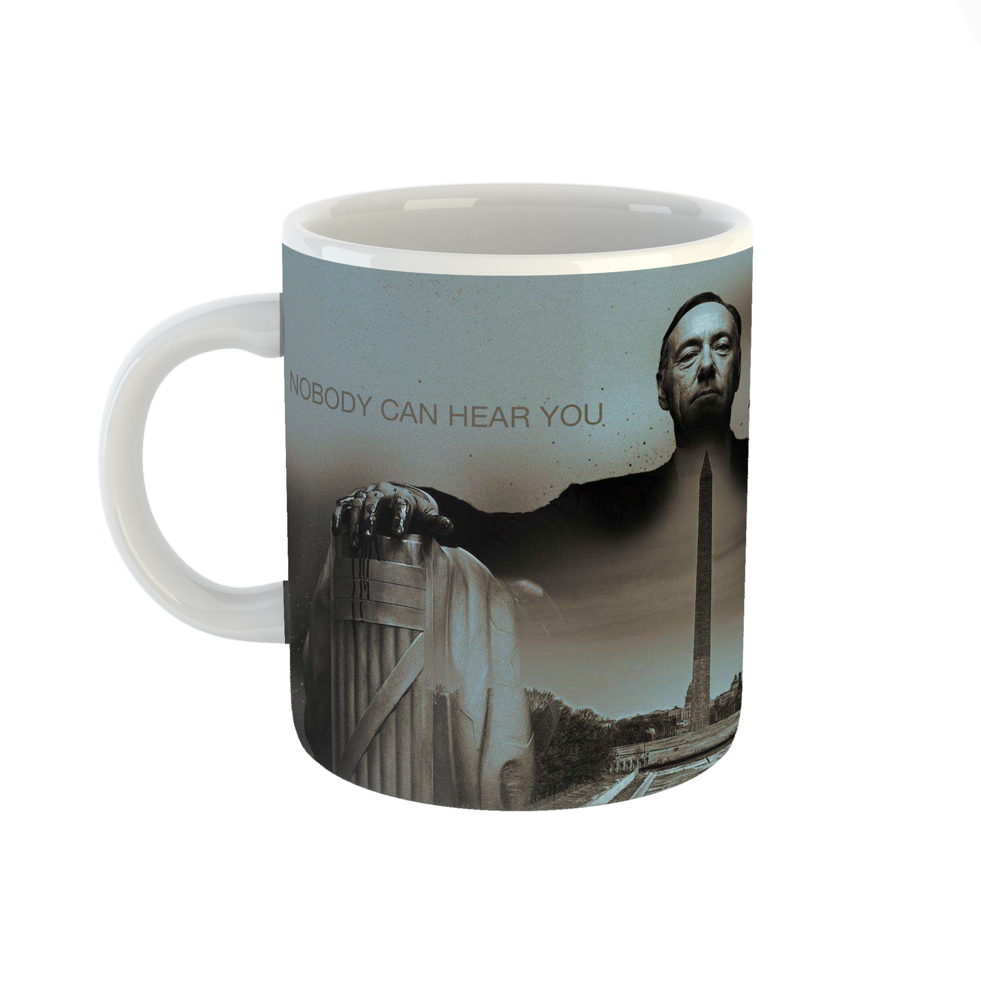 ماگ طرح کوین اسپیسی مدل House of Cards کد 11