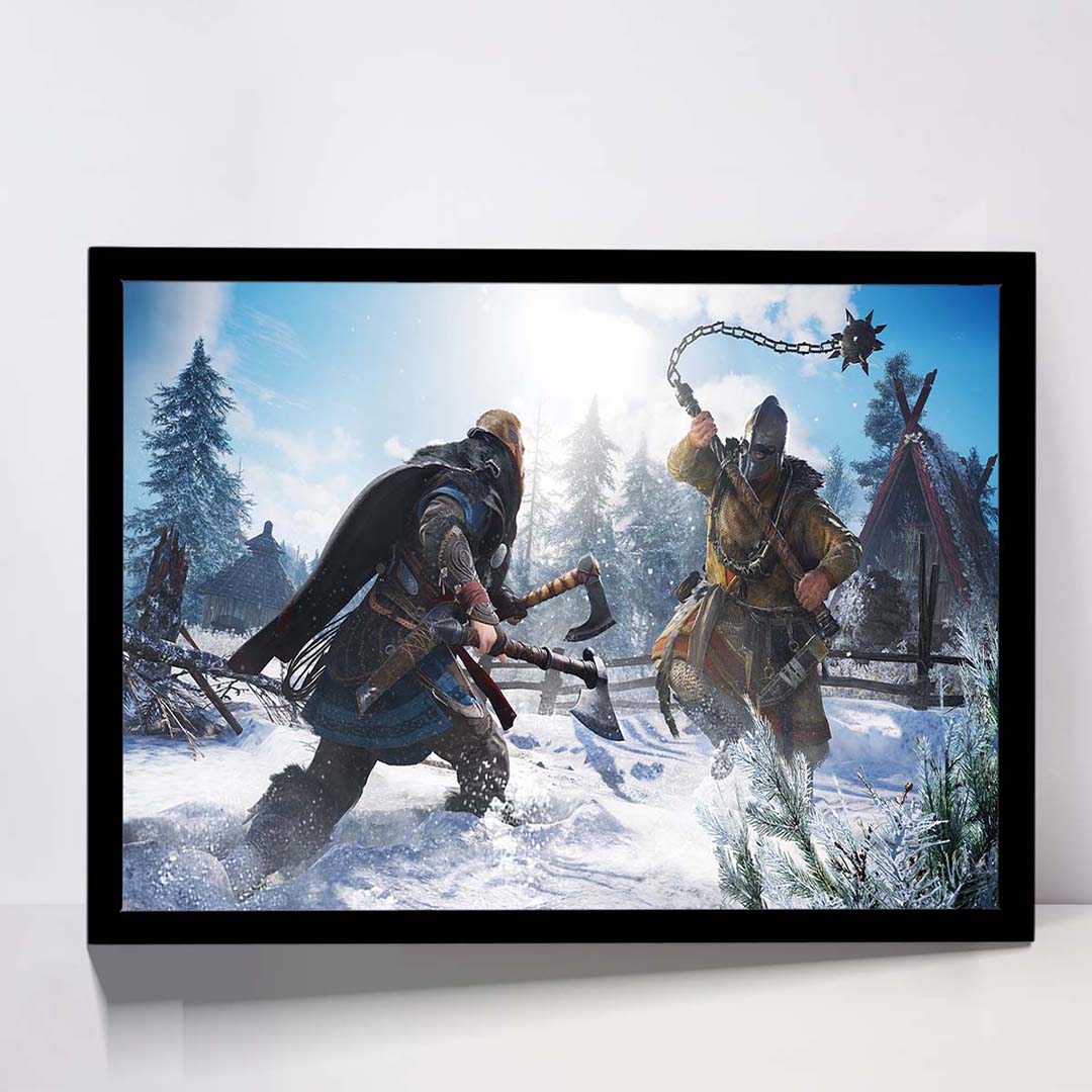 تابلو مدل assassins creed valhalla کد F-10037