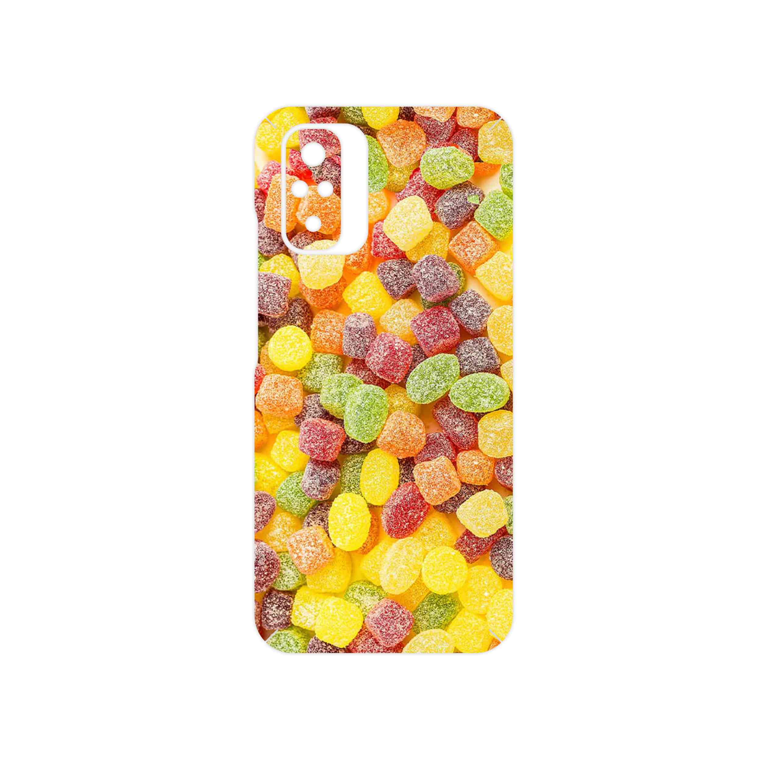 برچسب پوششی ماهوت مدل Gummi candy 2 مناسب برای گوشی موبایل شیائومی Redmi Note 10