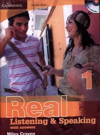 Real Listening &Speaking 1 (کتاب دانش آموز وسی دی )  (جنگل) اثر میلس کارون