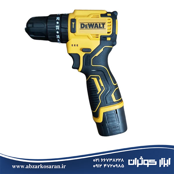 دریل شارژی 24 ولت براشلس Dewalt