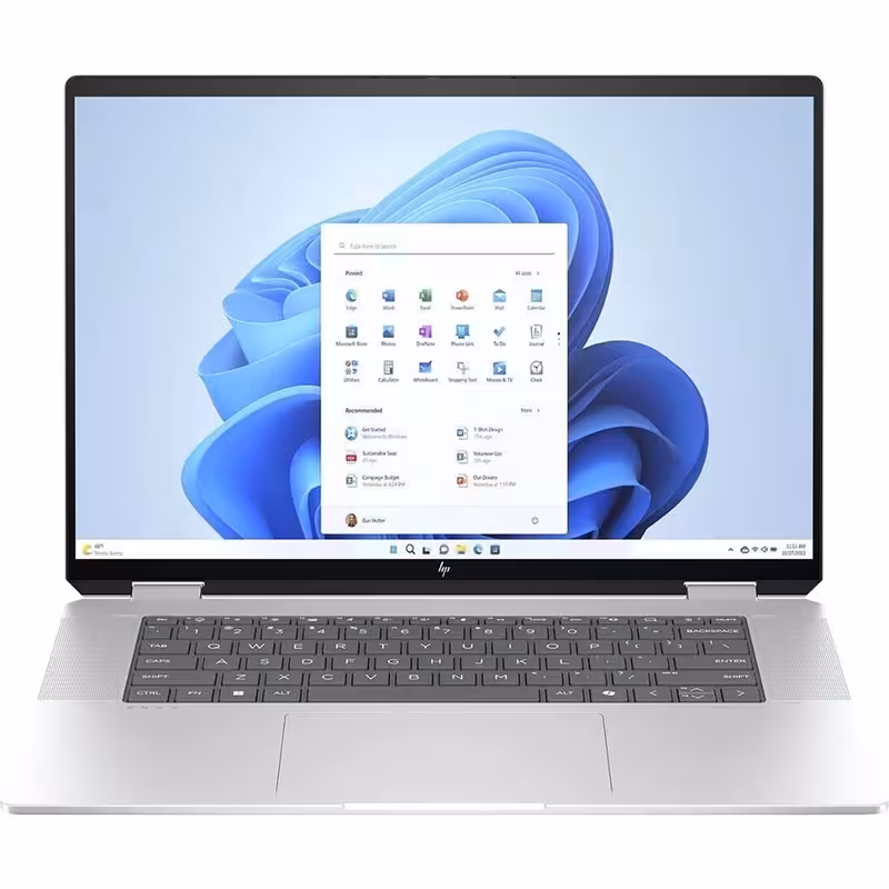 خرید و قیمت لپ تاپ 16 اینچی اچ پی مدل ENVY X360 16-AC0023DX Core Ultra 7 16GB 2TB SSD Iris Xe