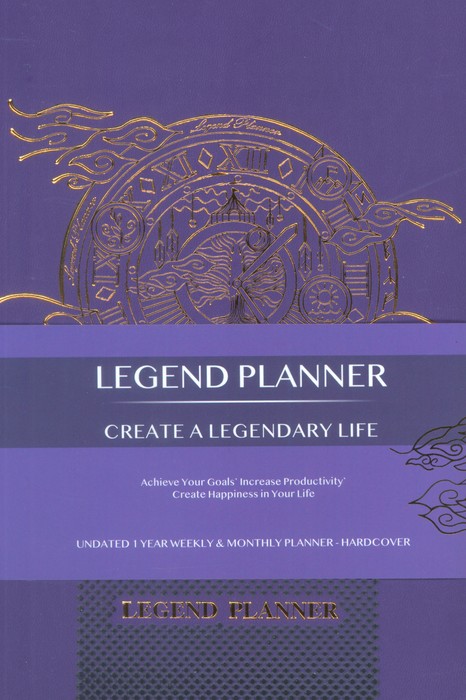 دفتر برنامه ریزی (پلنر لجند LEGEND PLANNER،بنفش) - ناشربوک | خرید آنلاین کتاب