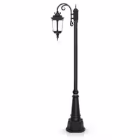 چراغ حیاطی ایستاده تک شاخه شب تاب مدل پاسارگاد کد SH-106611220