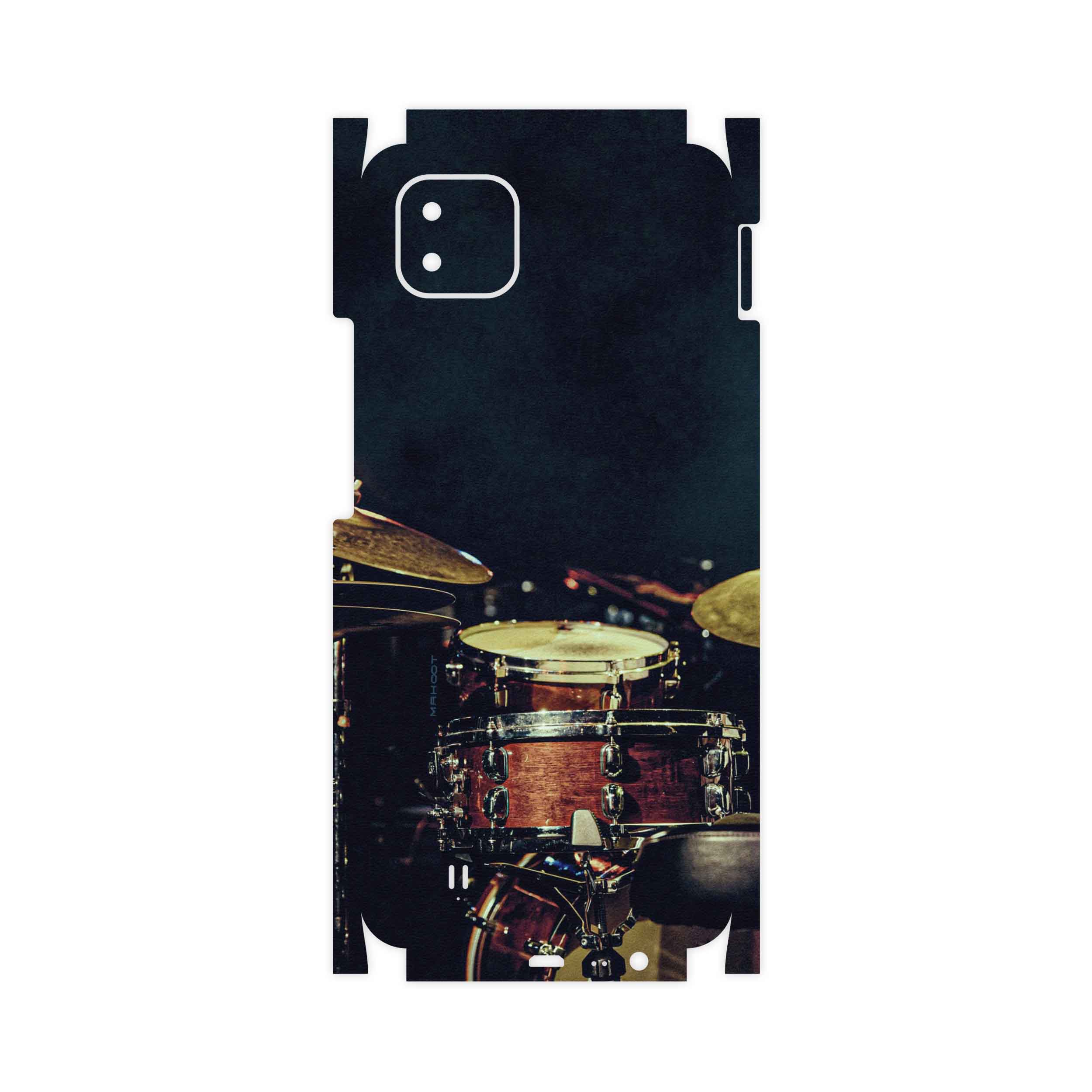 برچسب پوششی ماهوت مدل Drum-Kit-FullSkin مناسب برای گوشی موبایل ریلمی C11 2021