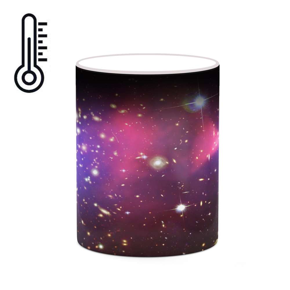 ماگ حرارتی کاکتی طرح فضا و کهکشان مدل mgh20179