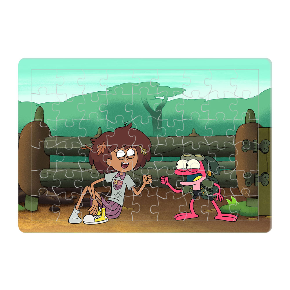 پازل 54 تکه طرح آمفيبيا مدل P096